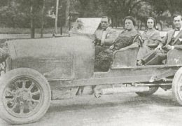 Scampagnate, gite fuori porta, passeggiate in automobile. Pacifico Calò, 1924
