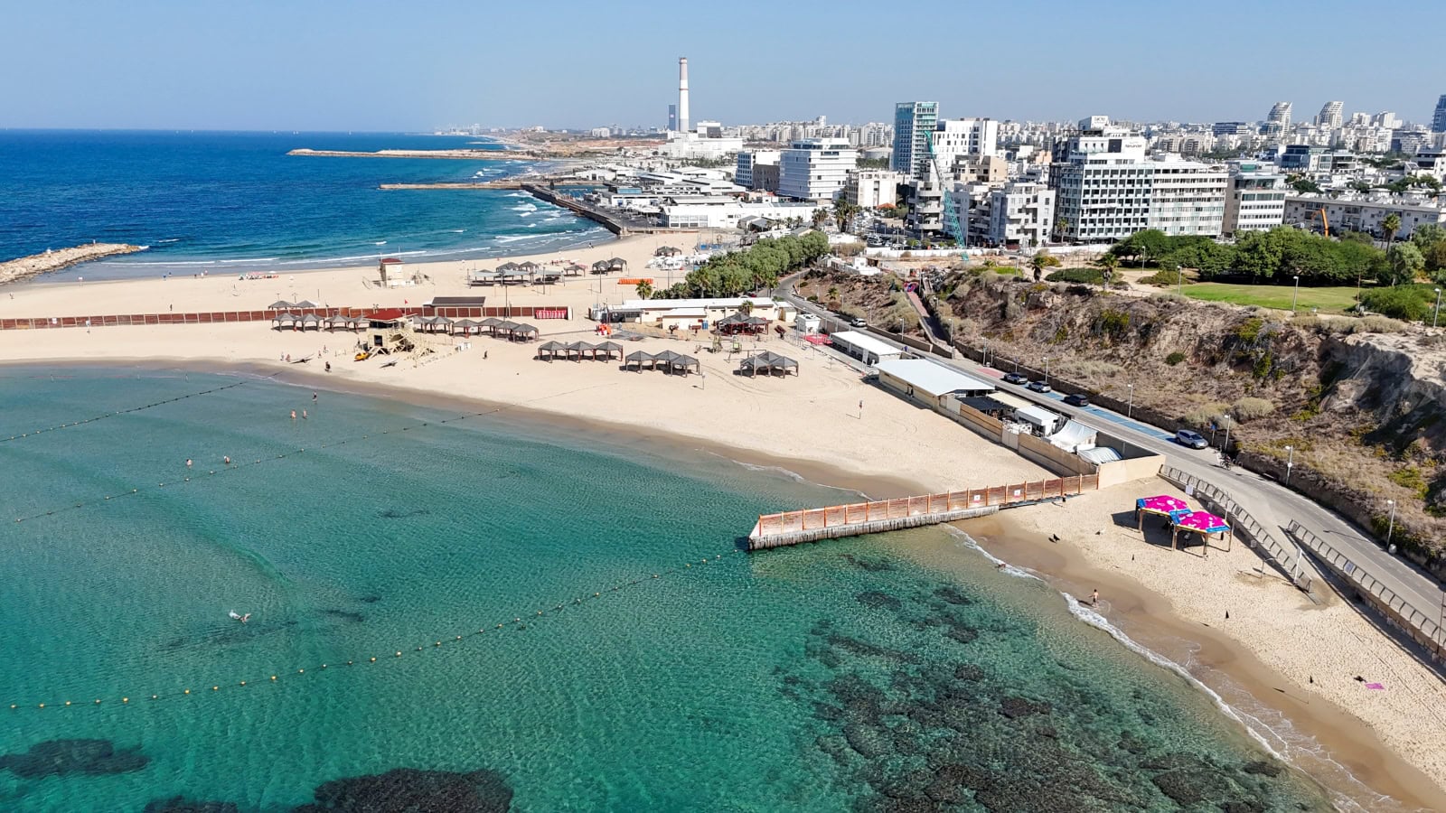 Bandiera blu a tutte le spiagge di Tel Aviv