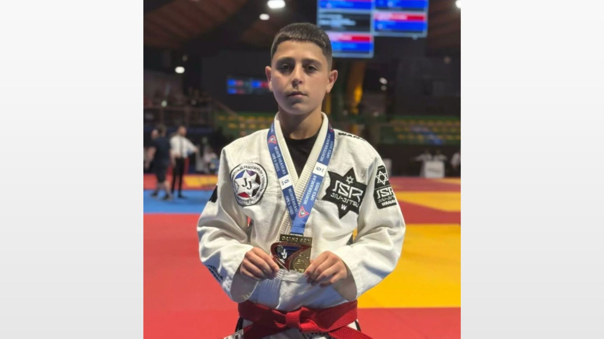 Vietato il podio al giovane atleta israeliano vincitore del Grand Prix di Jiu-Jitsu