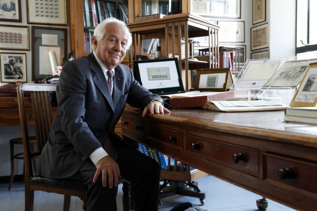 Alberto Bolaffi, il signore dei francobolli e dei cosmogrammi