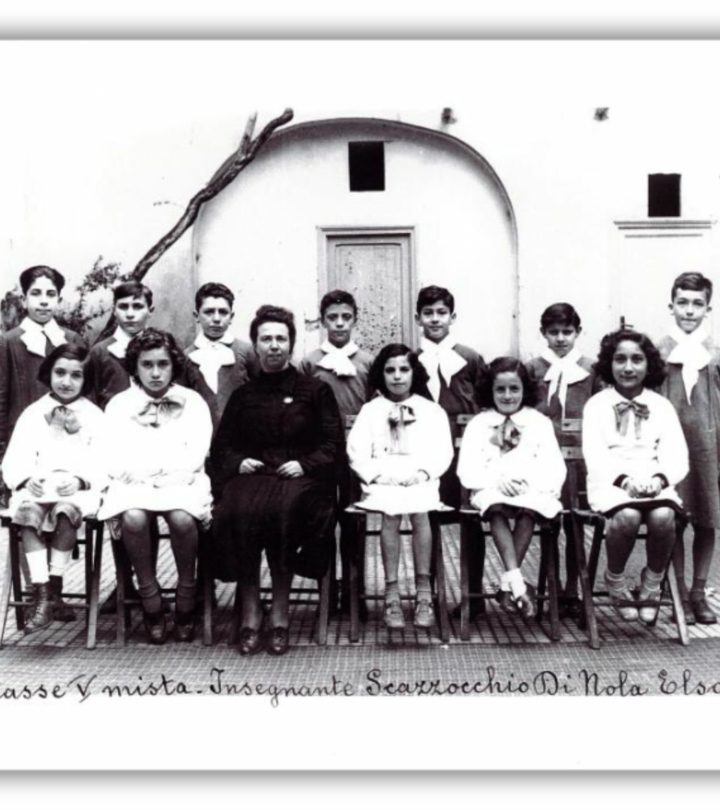 Scuole con sezioni speciali per bambini ebrei Scuola Venezian, via di S. Ambrogio, Roma, anno scolastico 1939-1940