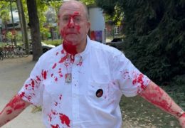 Francoforte, membri della comunità ebraica aggrediti durante una veglia per gli ostaggi