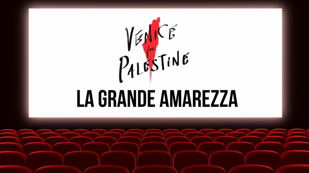 La grande amarezza a Venezia: quel cinema che si consegna ai pro pal