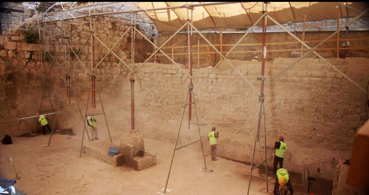 Gerusalemme, scoperta un’imponente diga di 2.800 anni fa