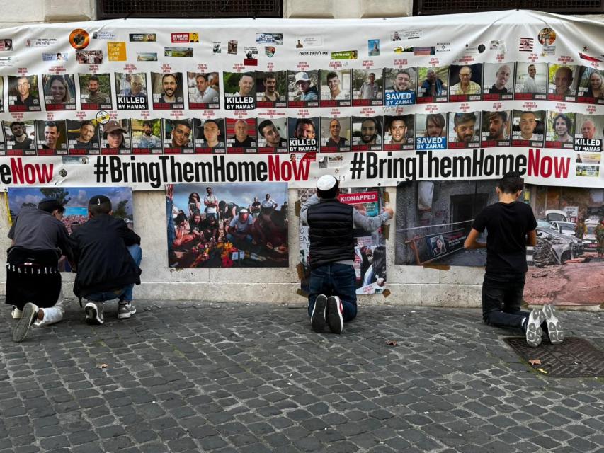 La gioia della Roma ebraica per il rilascio dei rapiti. Fadlun: “Si chiude un cerchio, ma c’è da lavorare sul contrasto all’antisemitismo”
