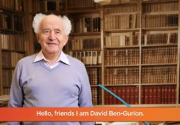 Ben Gurion “torna a parlare” grazie all’intelligenza artificiale