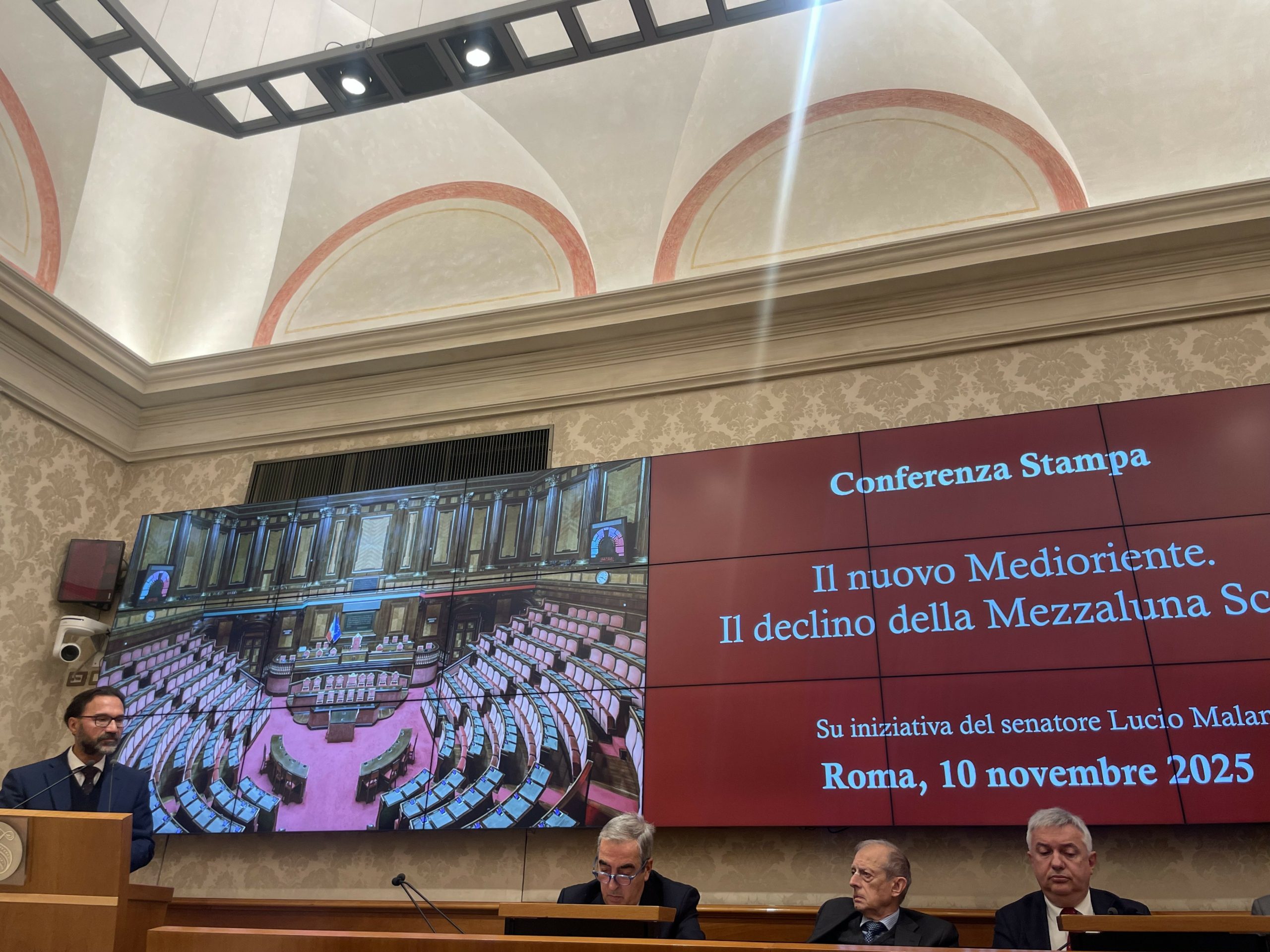 “Il nuovo Medio Oriente. Il declino della Mezzaluna Sciita”: presentato al Senato il nuovo libro di Giovan Battista Brunori