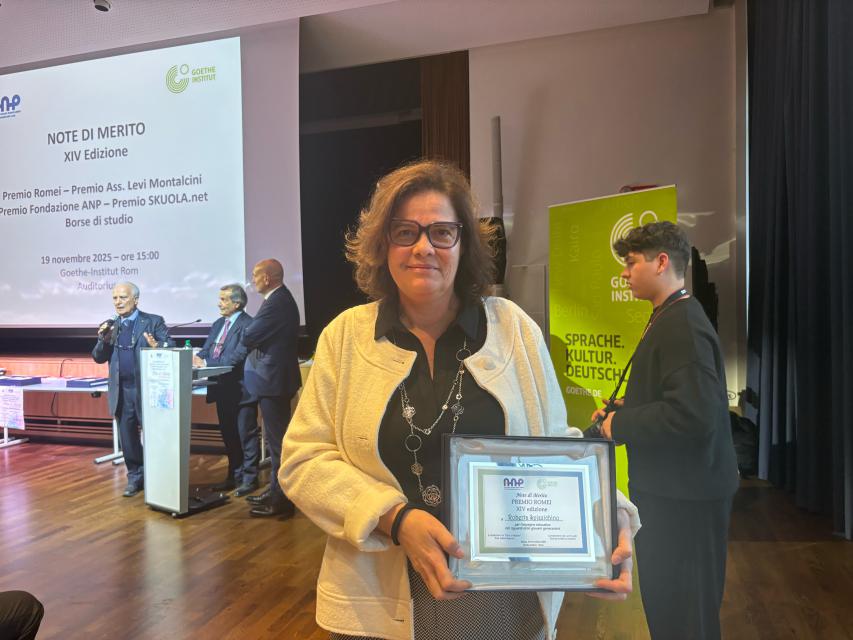 Alla Direttrice Roberta Spizzichino il Premio Romei 2025