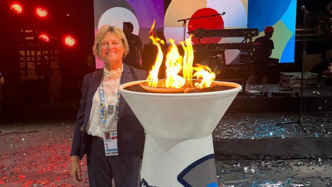 Claudia De Benedetti nominata Acting Vice President della Maccabi World Union Claudia De Benedetti nominata Acting Vice President della Maccabi World Union