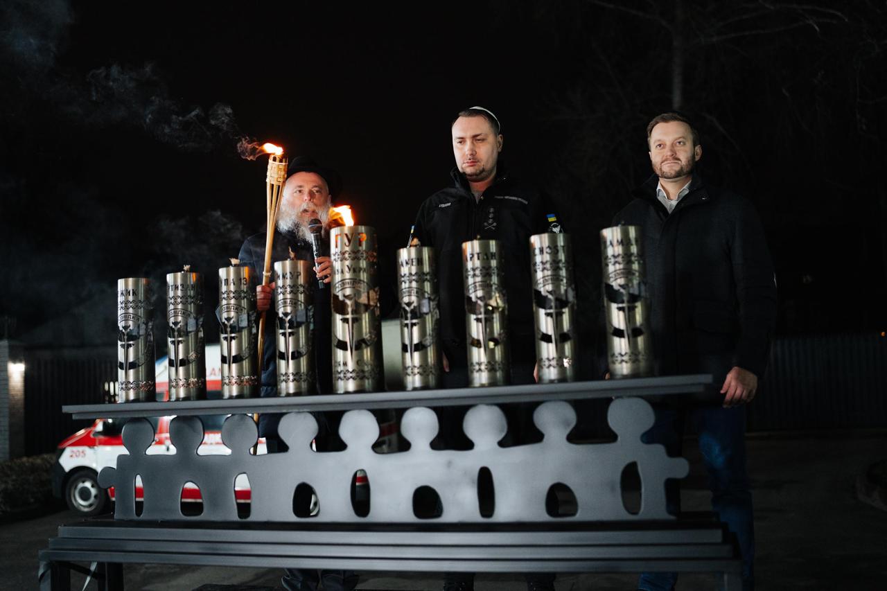 Kiev: la luce di Chanukkà contro guerra, terrorismo e antisemitismo