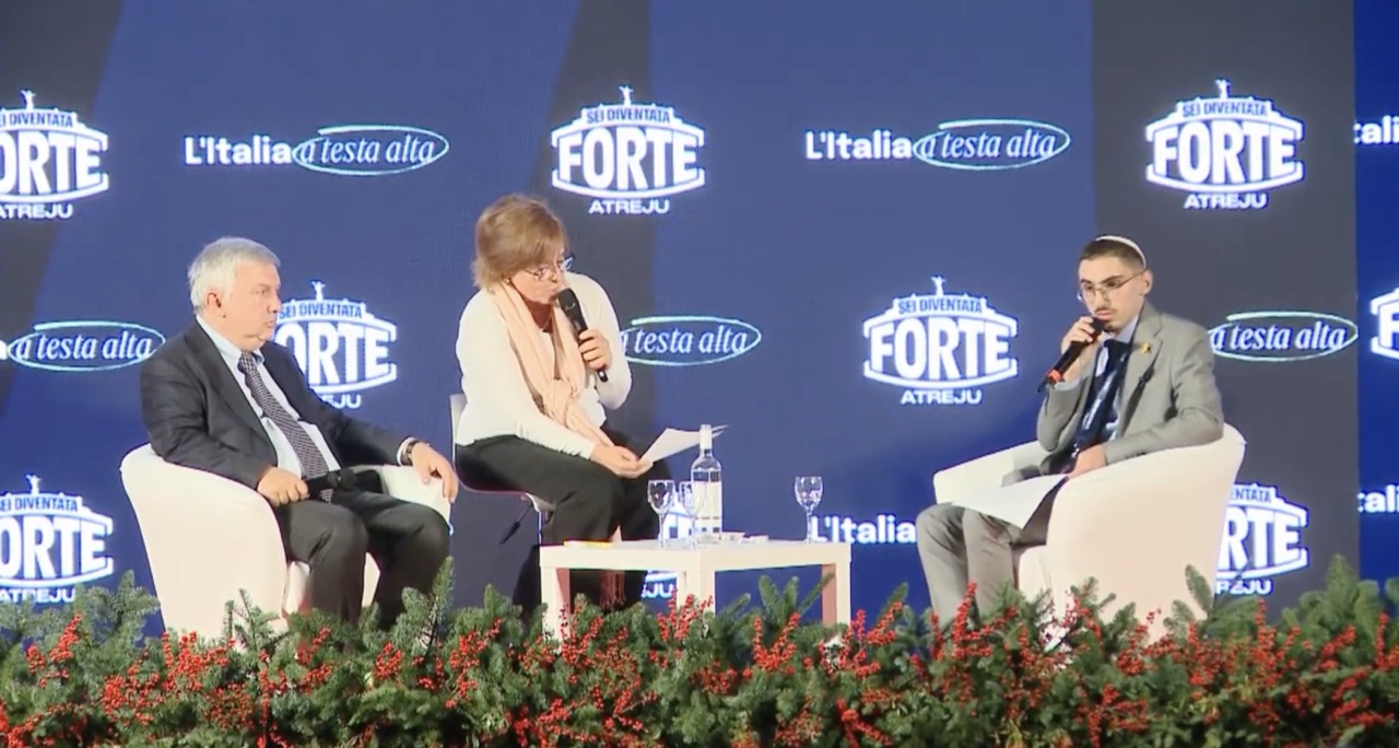 Atreju, Molinari intervista l’ex ostaggio Rom Braslavski