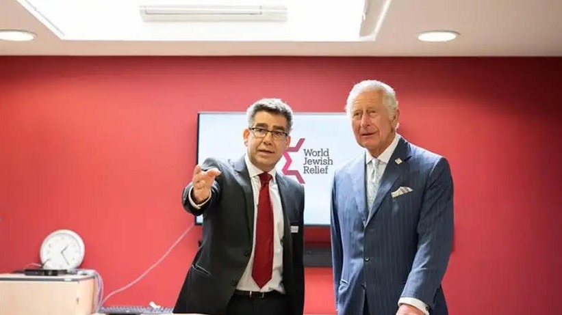 Il sostegno di Re Carlo al World Jewish Relief per le vittime della guerra in Ucraina