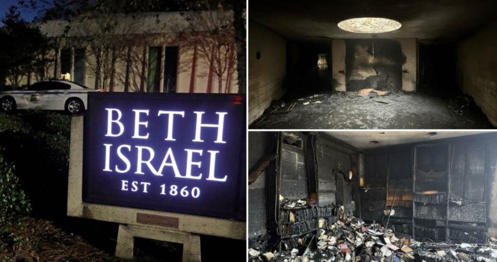 La più grande sinagoga del Mississippi devastata da un incendio doloso