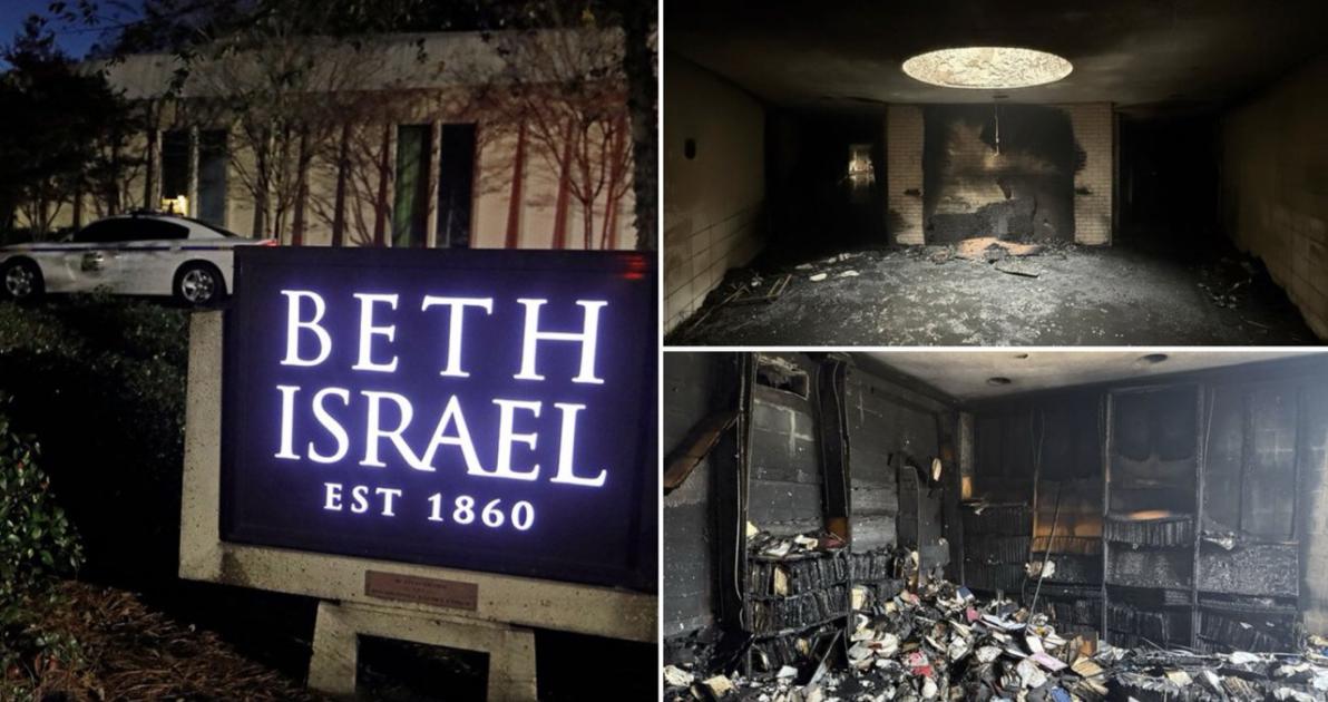 La più grande sinagoga del Mississippi devastata da un incendio doloso