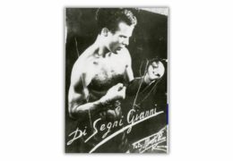 I colpi del boxeur. Gianni Di Segni, Roma, 1950